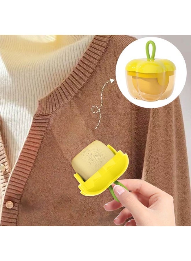 زوبا بكرة صغيرة لاصقة لإزالة الوبر - أداة محمولة  خفيفه الوزن قابلة لإعادة الاستخدام لإزالة شعر الحيوانات الأليفة من الملابس والأثاث والسفر  قابلة للغسل لإزالة شعر القطط والكلاب وازاله الوبر من الملابس و  الحقائب اليدوية وحقائب السفر-(قطعة) - Image 2